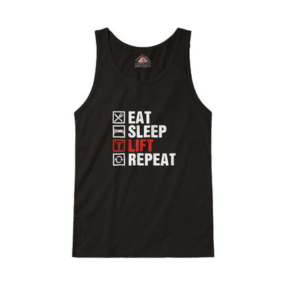 EAT SLEEP LIFT REPEAT - TANK TOP