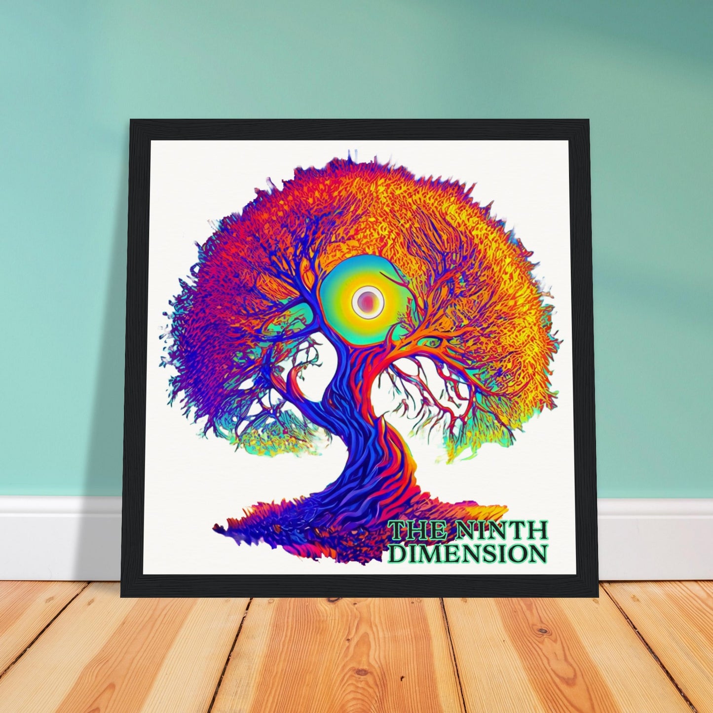 AUTUMNAL EQUINOX 2023 WALL ART - Museum-Quality Matte Paper Wooden Framed Poster