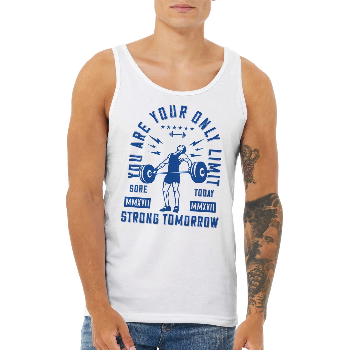 SORE TODAY STRONG TOMORROW -TANK TOP