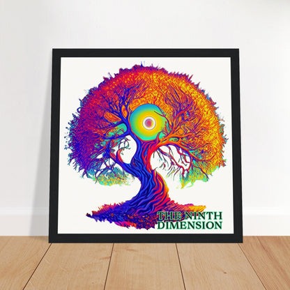 AUTUMNAL EQUINOX 2023 WALL ART - Museum-Quality Matte Paper Wooden Framed Poster