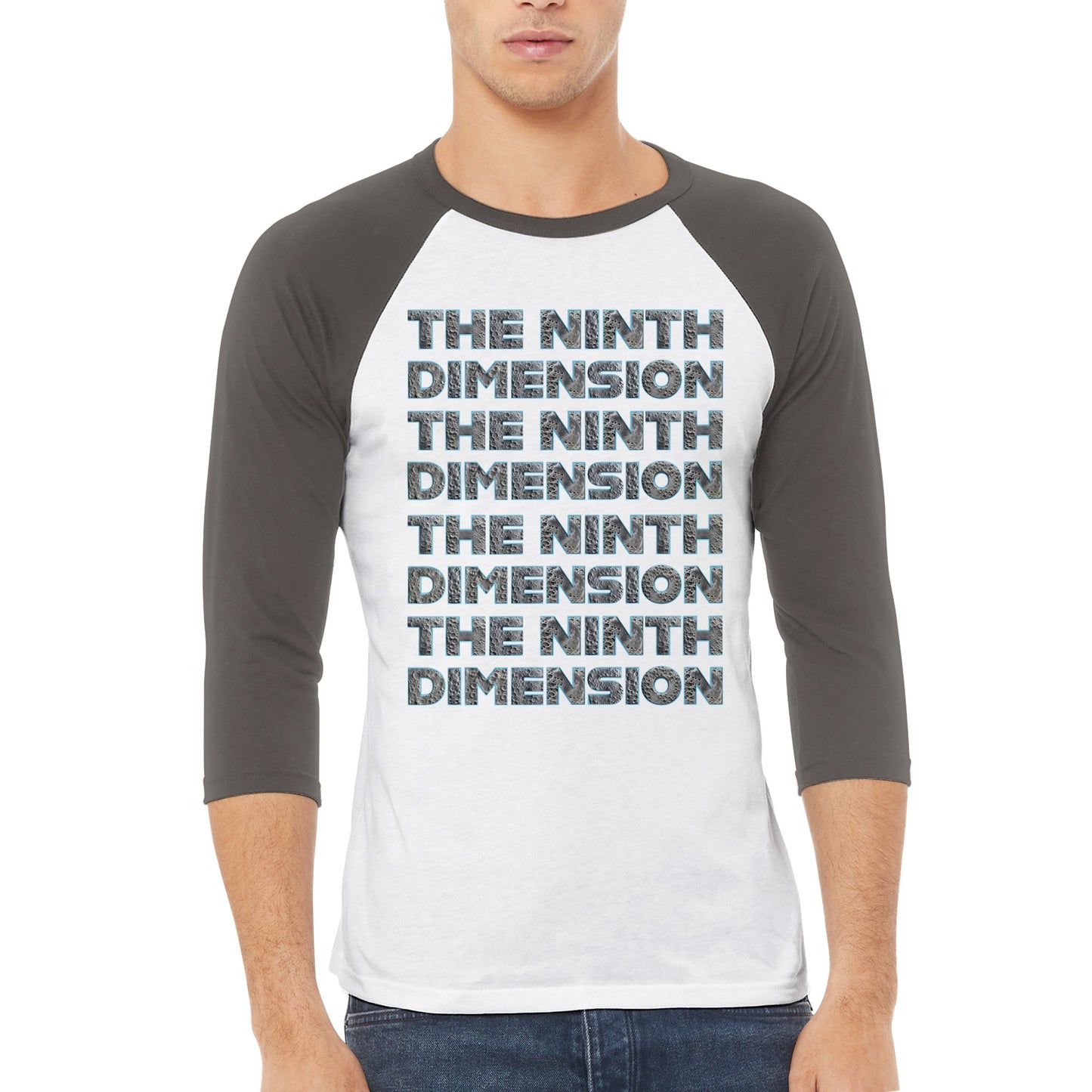 THE NINTH DIMENSION - Unisex 3/4 sleeve Raglan T-shirt