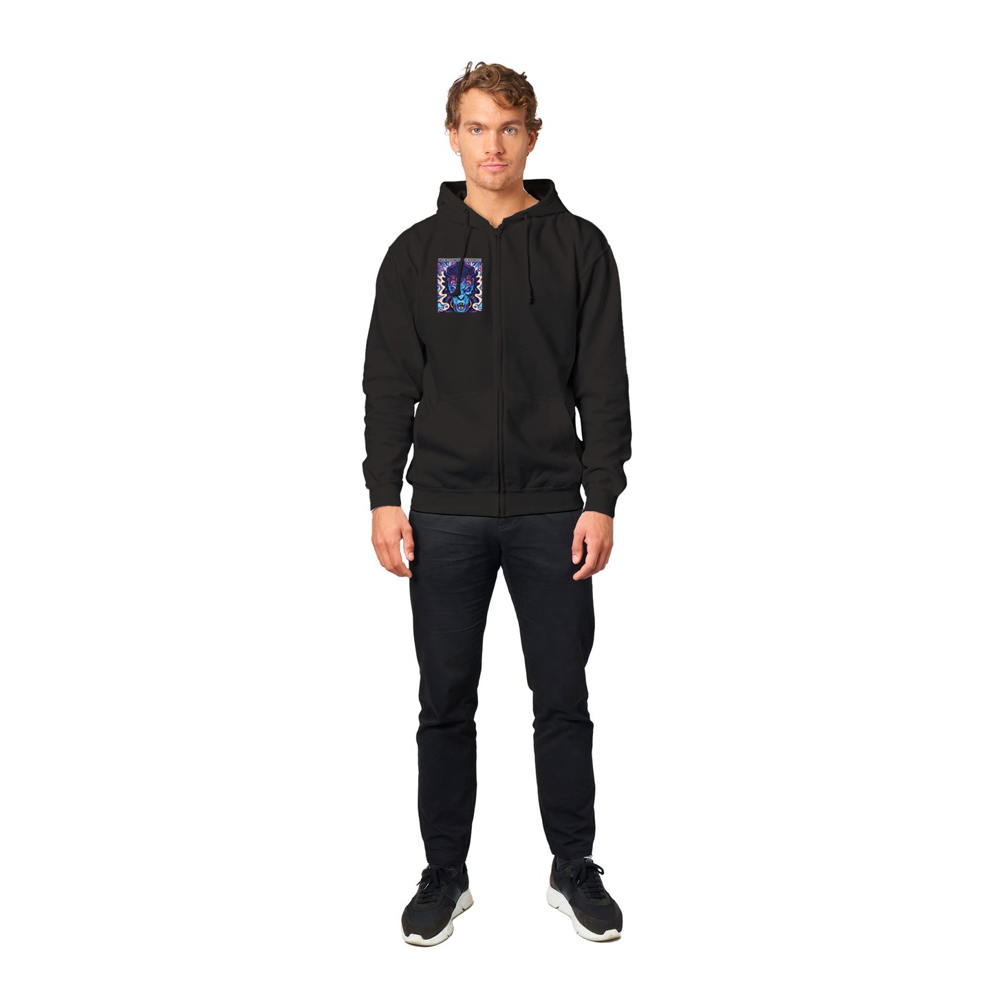 INTERDIMENSIONAL APE - Premium Unisex Zip Hoodies