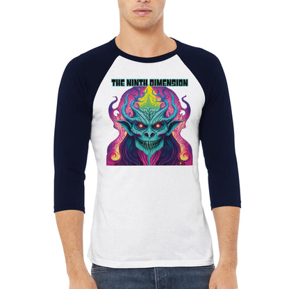 DEMON WITCH - Unisex 3/4 sleeve Raglan T-shirt