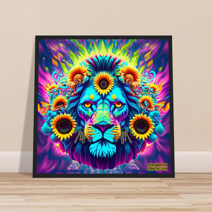 FIERCE - Premium Matte Paper Wooden Framed Poster