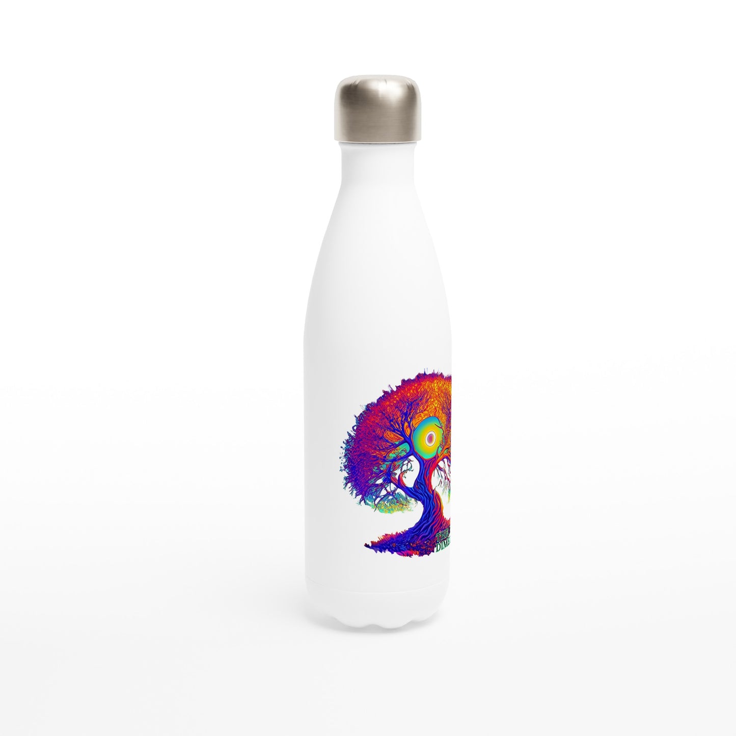 AUTUMNAL EQUINOX 2023 - White 17oz Stainless Steel Water Bottle