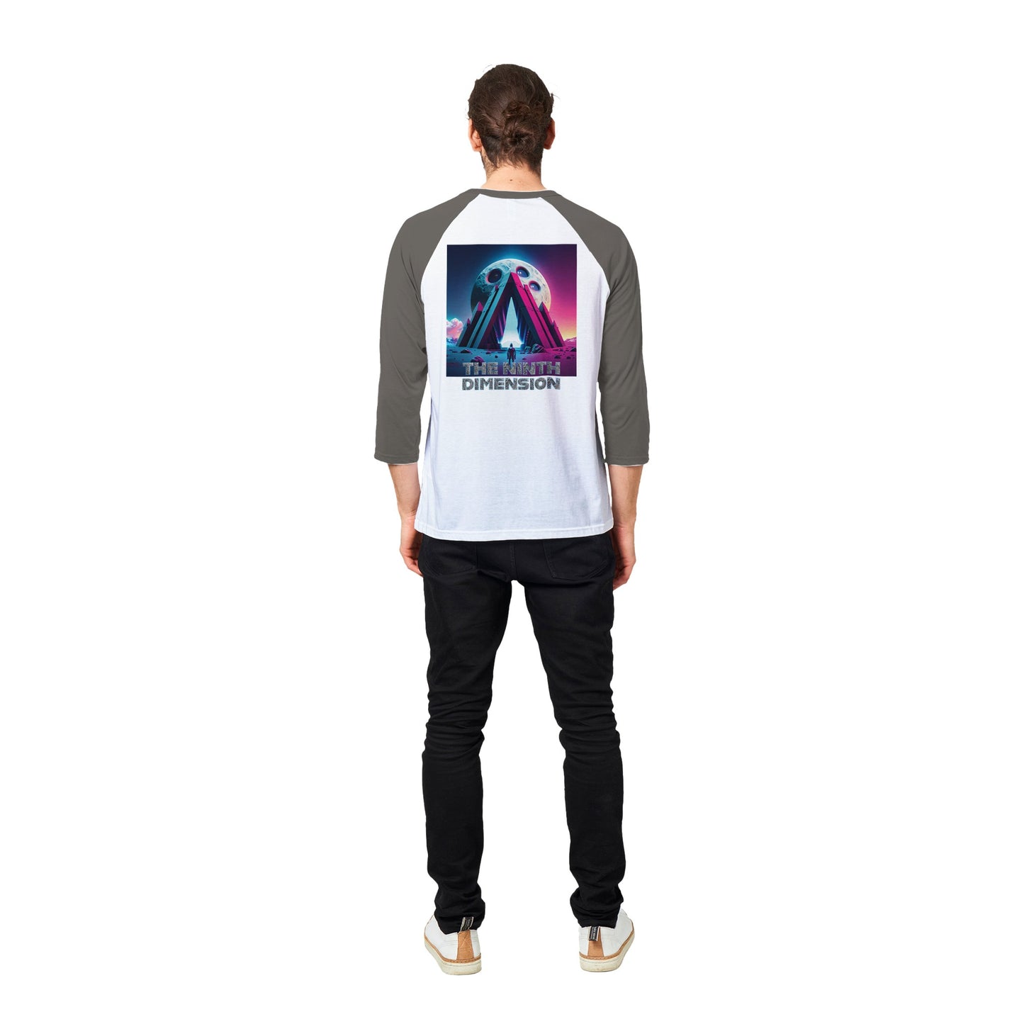 THE NINTH DIMENSION - Unisex 3/4 sleeve Raglan T-shirt