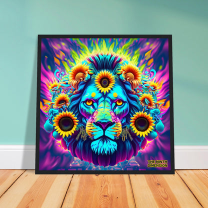 FIERCE - Premium Matte Paper Wooden Framed Poster