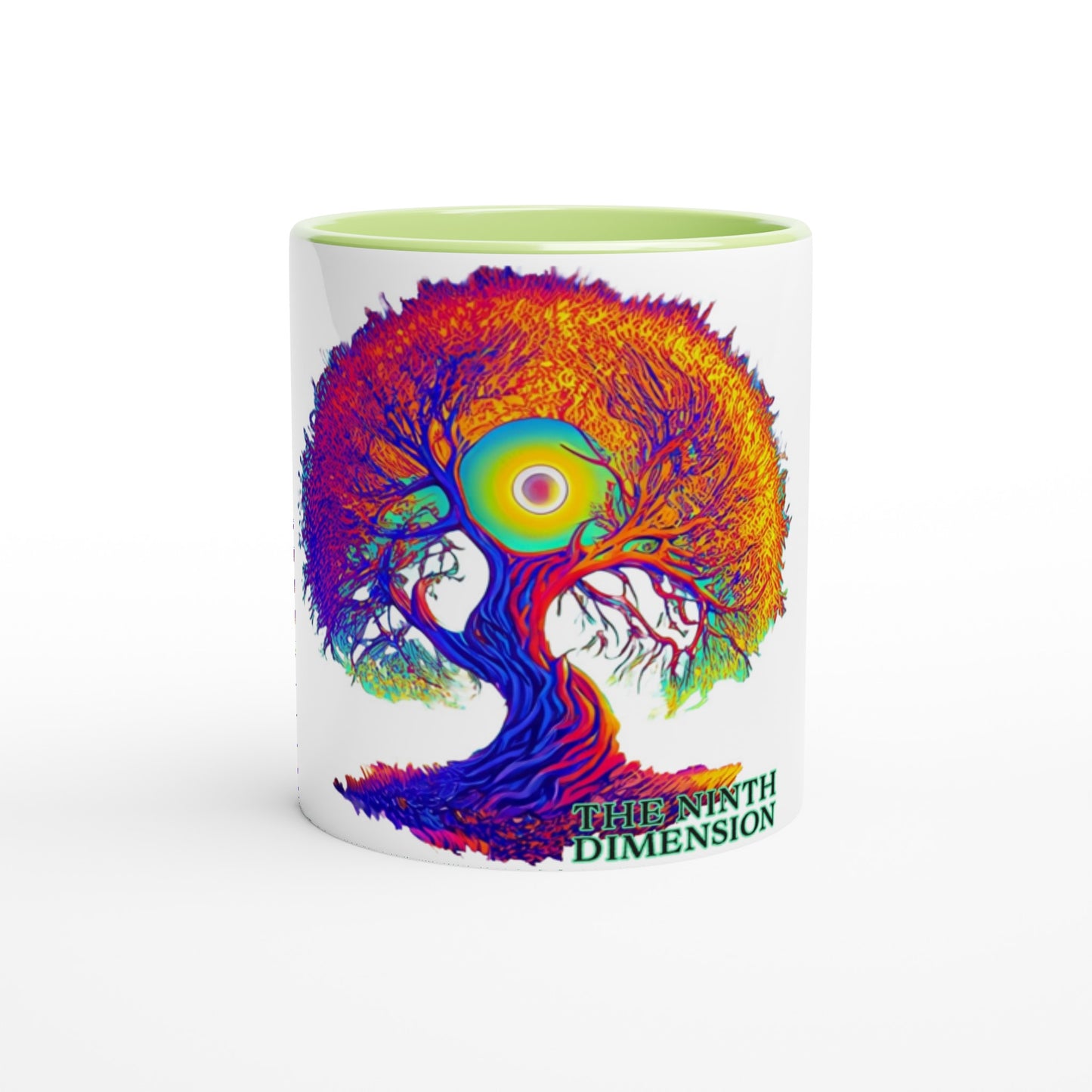 AUTUMNAL EQUINOX 2023 - White 11oz Ceramic Mug with Color Inside