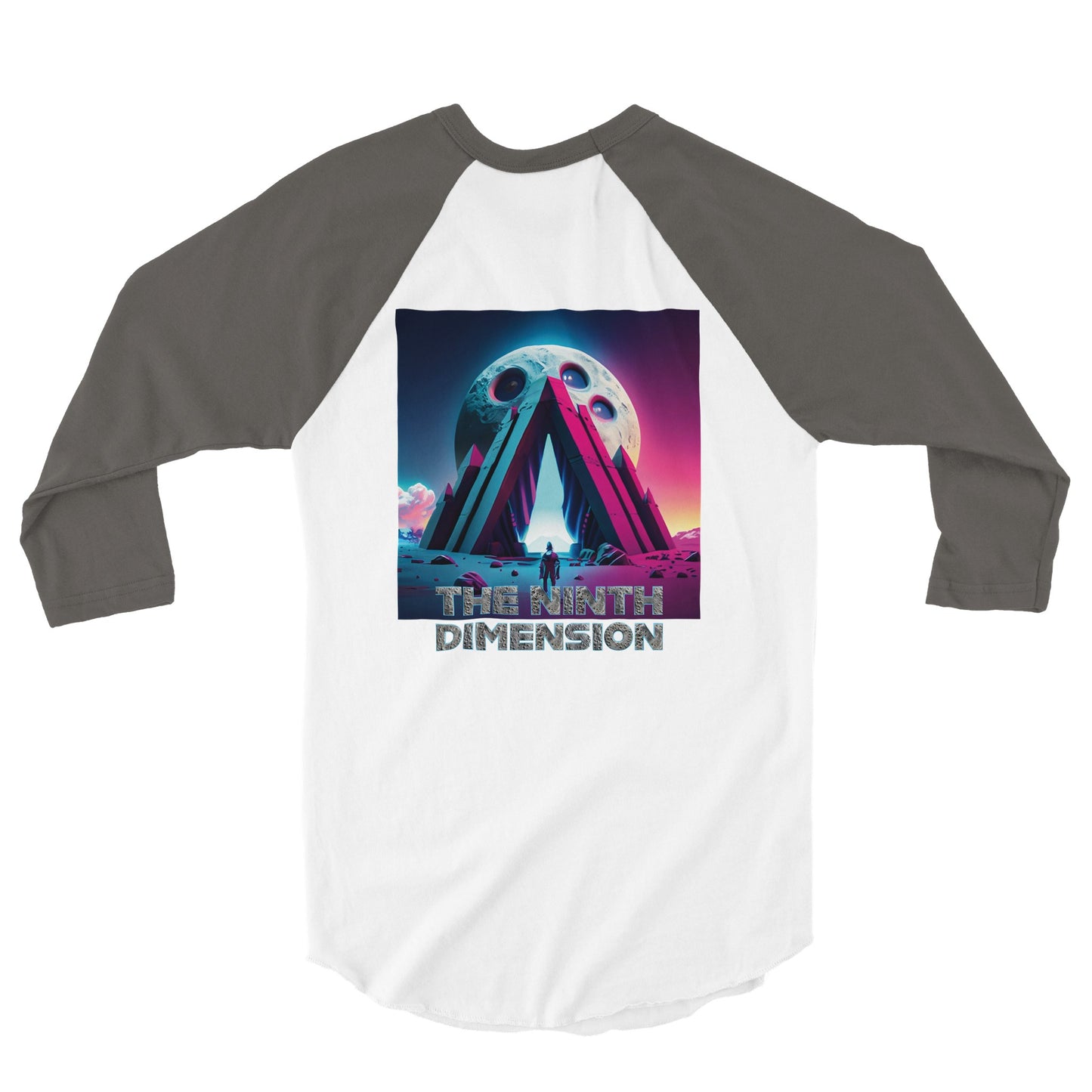 THE NINTH DIMENSION - Unisex 3/4 sleeve Raglan T-shirt