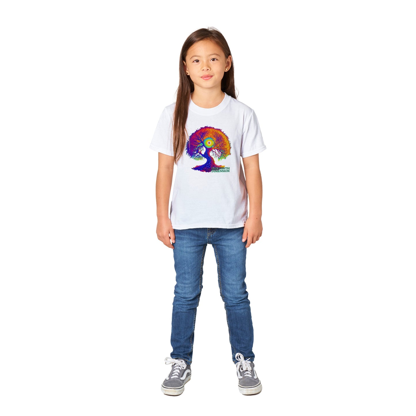 KIDS AUTUMNAL EQUINOX 2023 DOUBLE SIDED SHIRT - Classic Kids Crewneck T-shirt