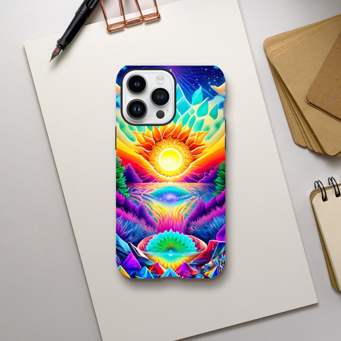 CRYSTAL SUNRISE - Tough Phone case