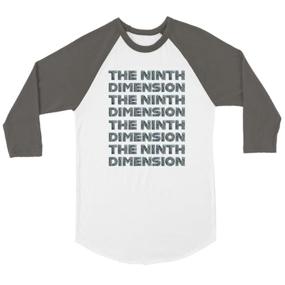 THE NINTH DIMENSION - Unisex 3/4 sleeve Raglan T-shirt