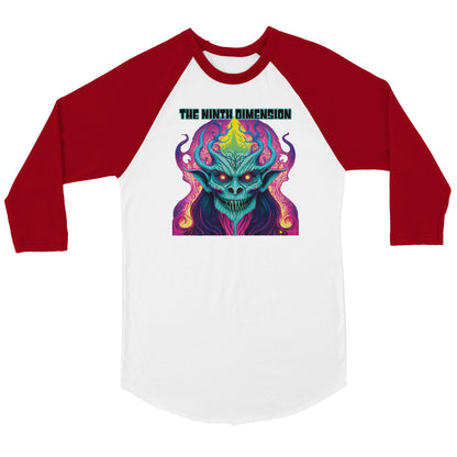 DEMON WITCH - Unisex 3/4 sleeve Raglan T-shirt